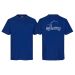 T-Shirt, Men, Crane Logo Royal Blue
